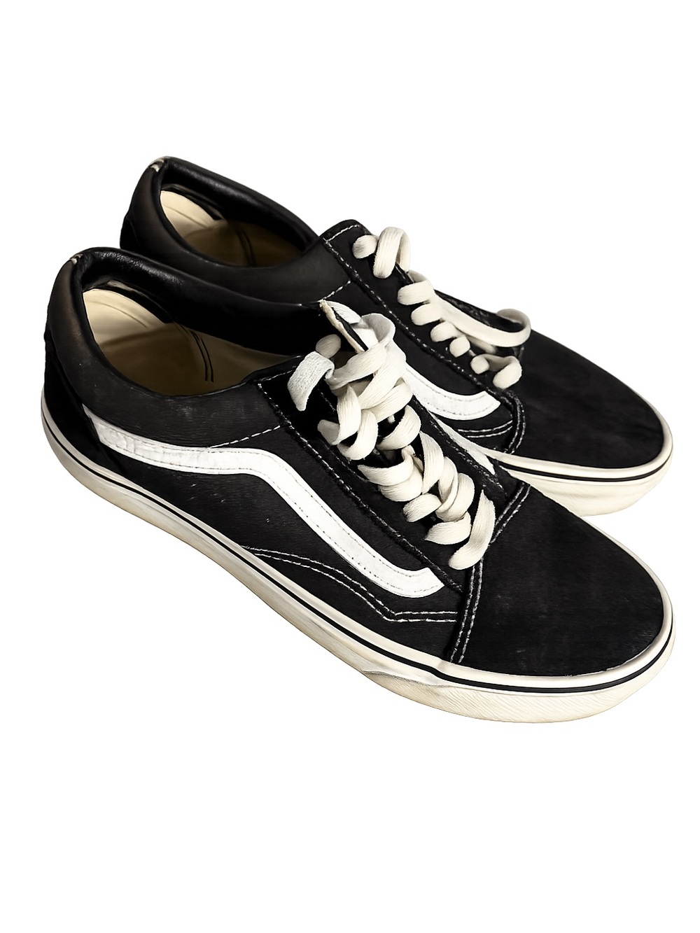 Vans Old Skool Classic Black & White Skate Sneakers 8.5